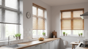 Obraz pokazujący jasną, minimalistyczną kuchnię w nowoczesnym stylu